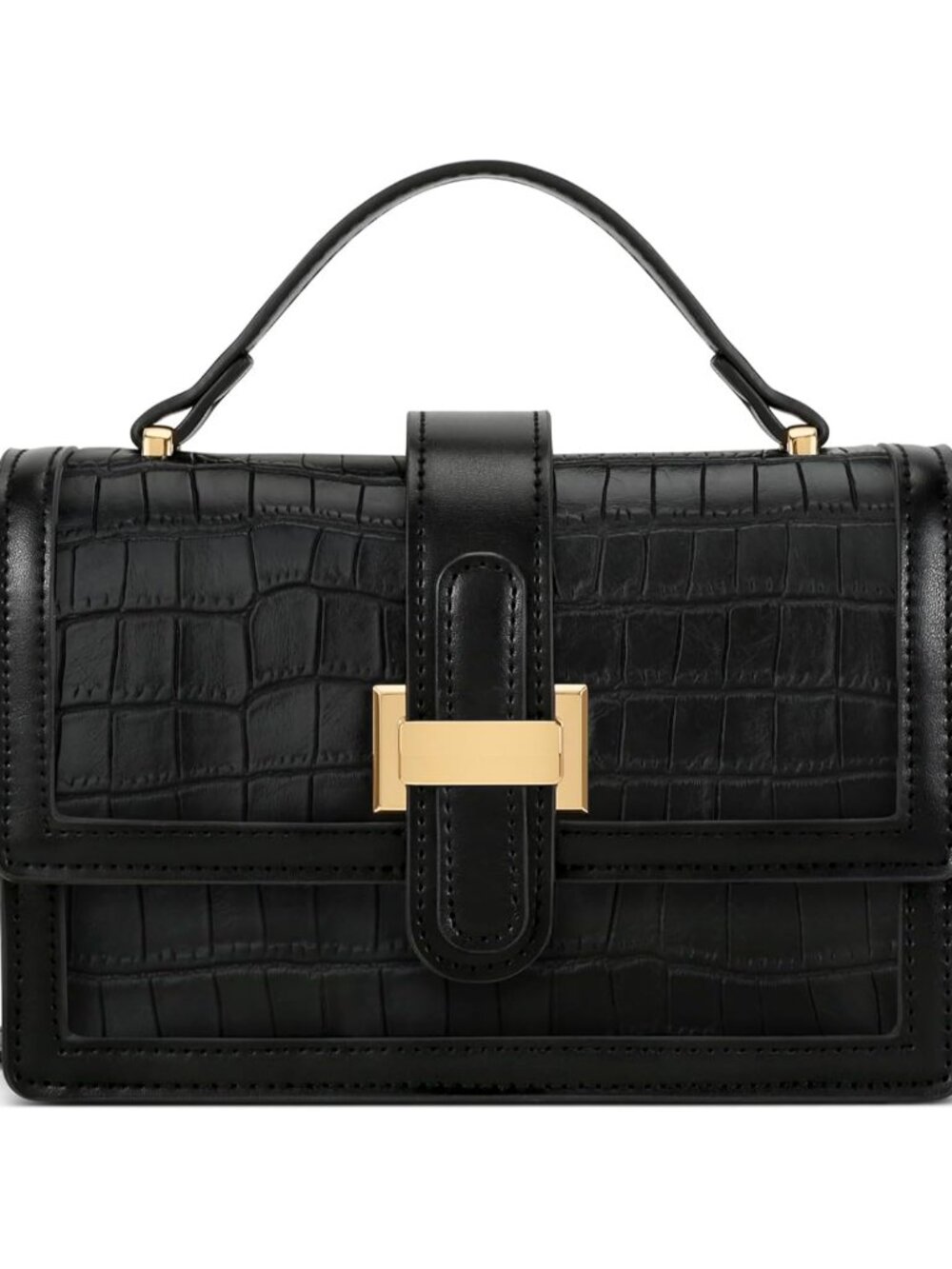Crossbody Bag for Women, Top Handle Purse Small Designer Handbag